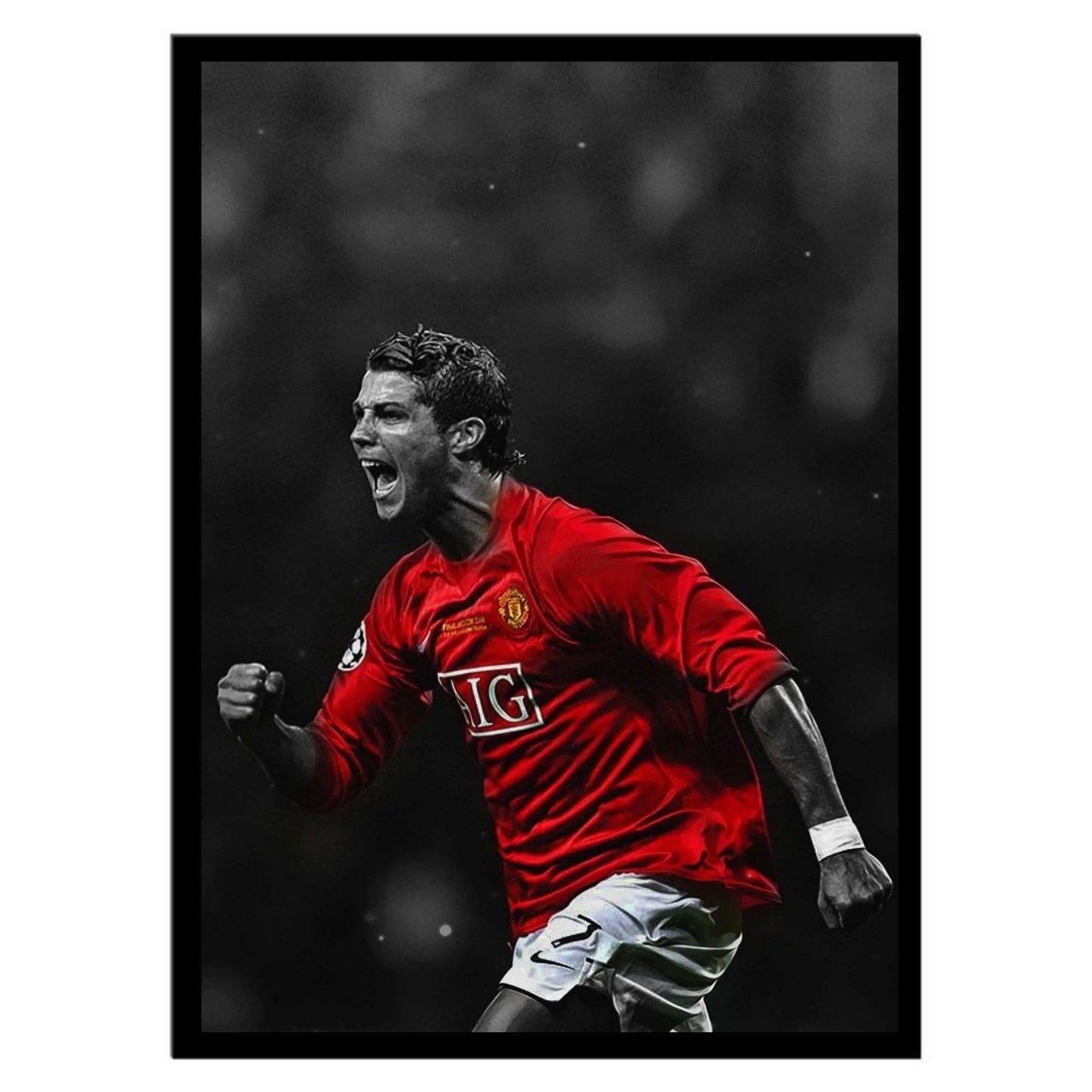  تابلو عکس فوتبالی رونالدو کد 2867 